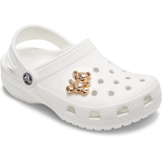 Crocs Jibbitz™ charms Gold Teddy Bear